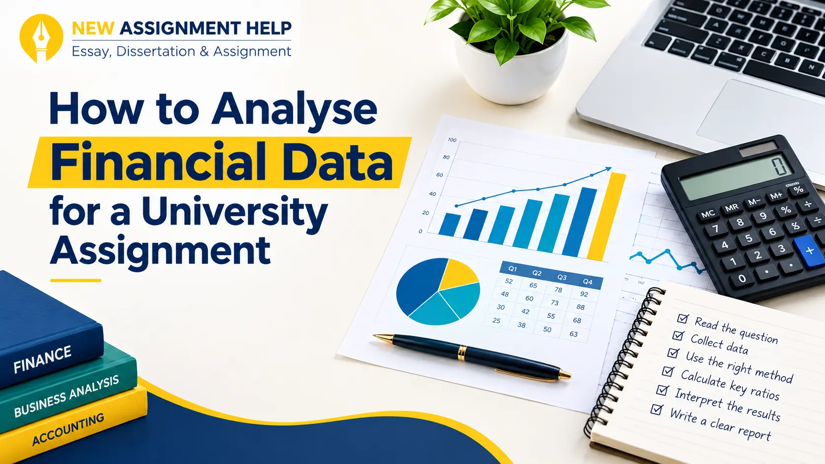 Analyse Financial Data for Assignment